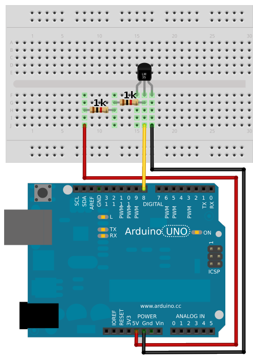 Arduino LM35